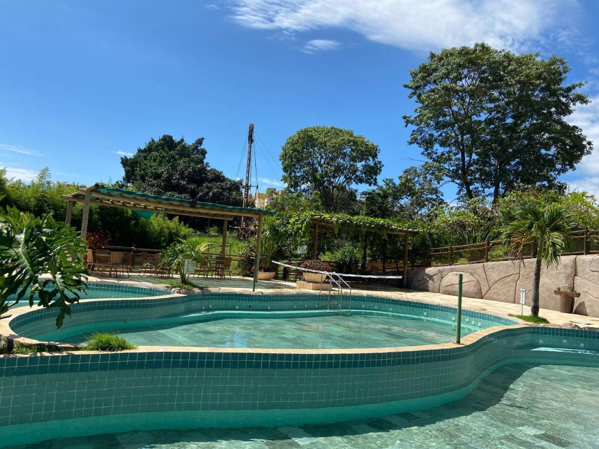 Apartamento Thermas Do Bosque 카우다스노바스 외부 사진